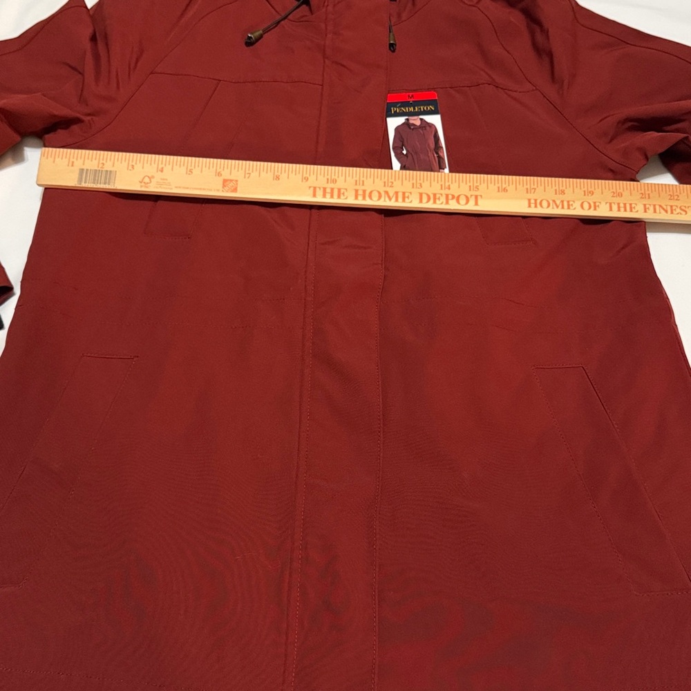 Pendleton Women’s Dark Red Parka Jacket size M NWT - Picture 6 of 9